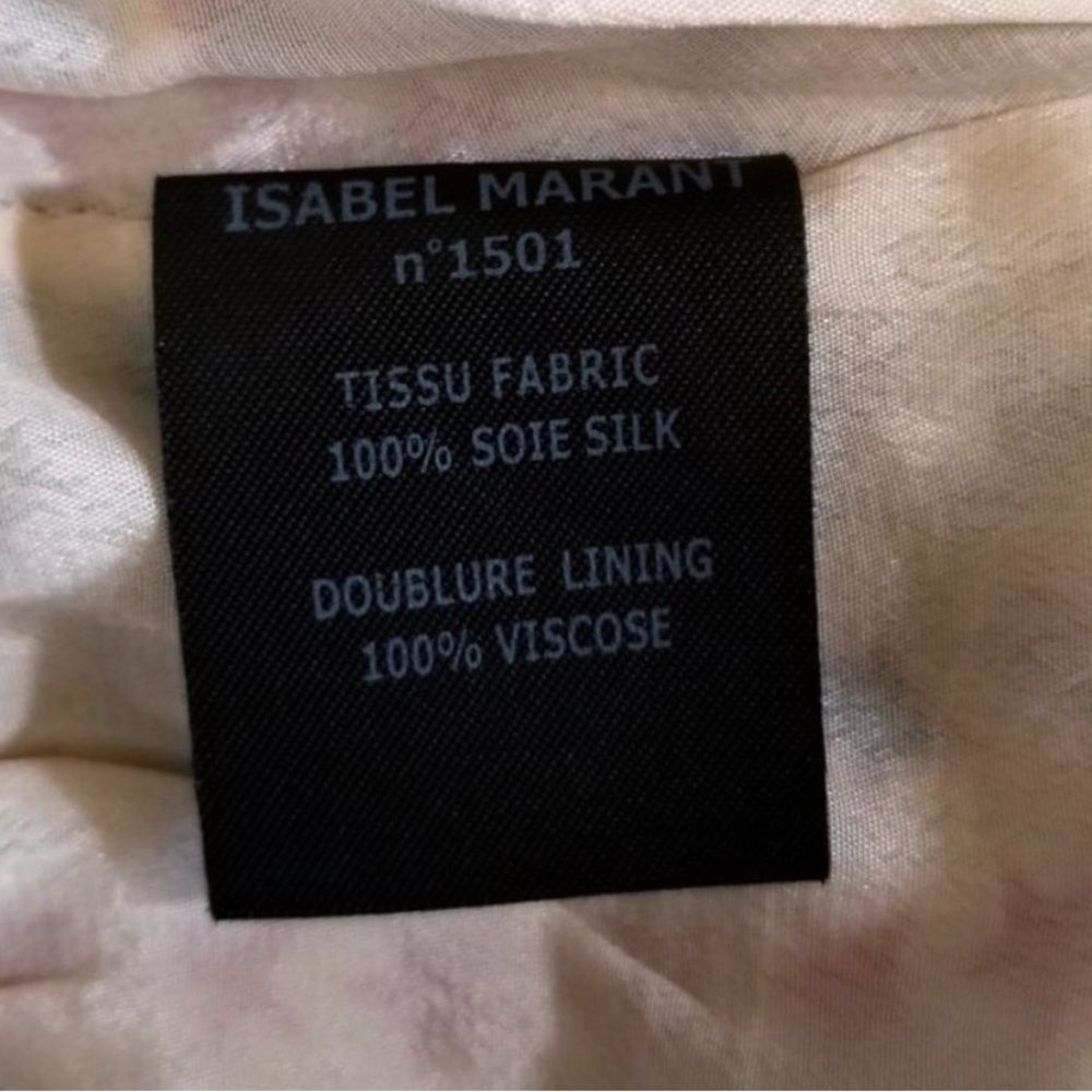 New Isabel Marant Etoile 100% silk Maya starprint skirt - Picture 13 of 15